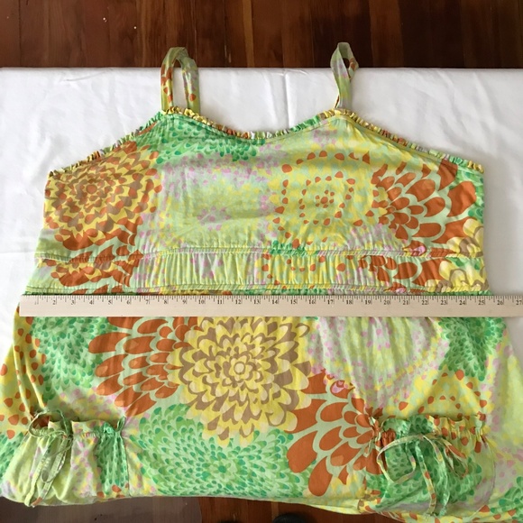 MllE GABRIELLE Floral Sundress Cotton Midi Dress Women’s Plus Size 3X Fit 2X - Picture 13 of 16